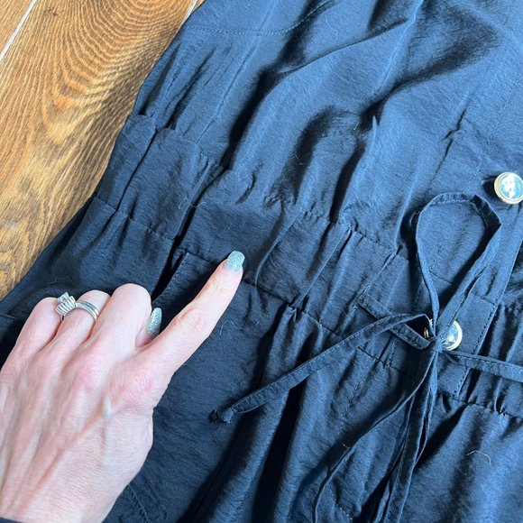 BABY PHAT | Shorts Romper with Gold Grommets - Picture 8 of 11